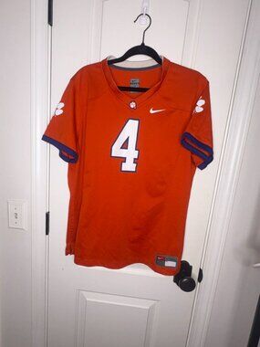 Adult Clemson University Tigers Football Deshaun Watson #4 Orange Jersey XL ACC